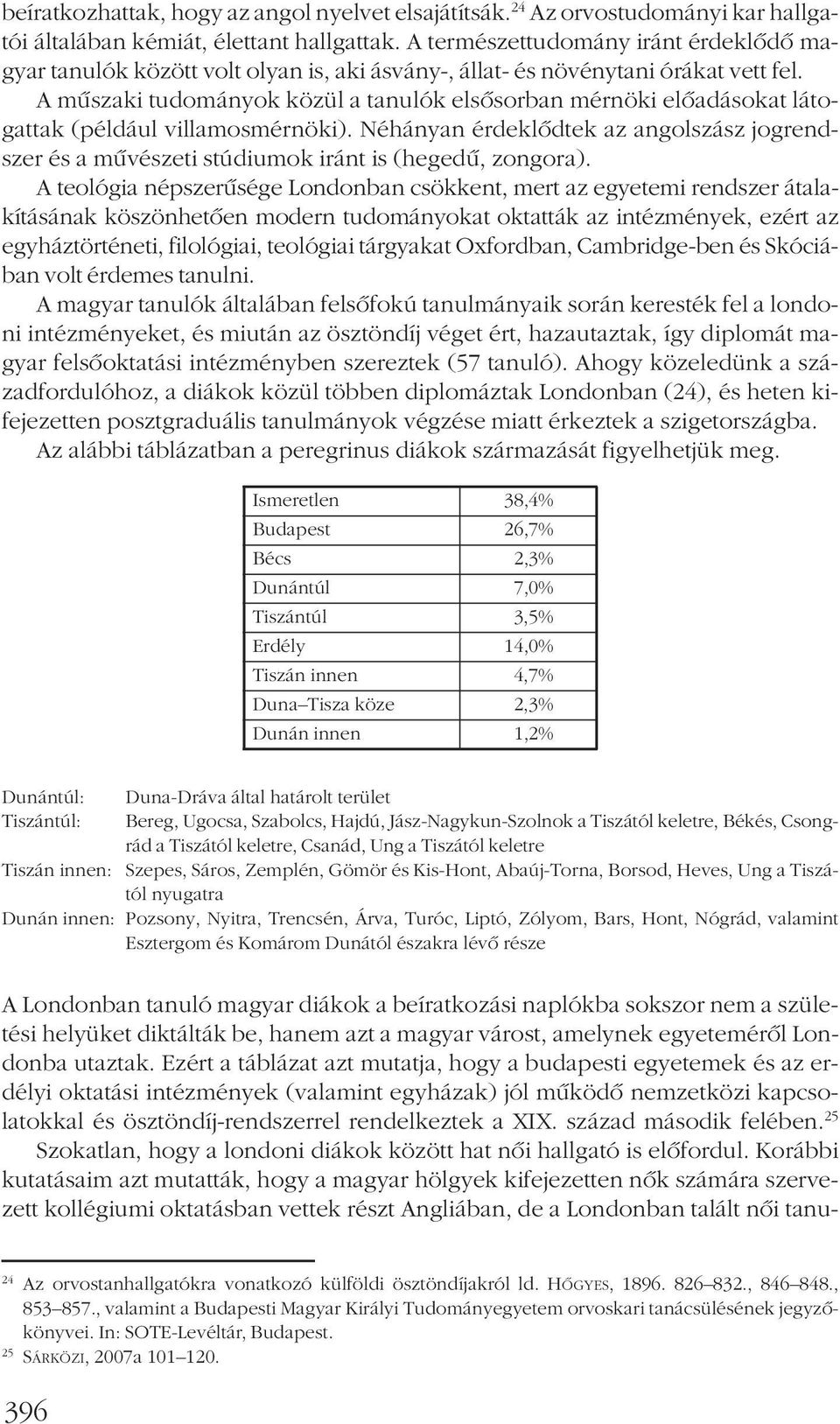 A mûszaki tudományok közül a tanulók elsõsorban mérnöki elõadásokat látogattak (például villamosmérnöki).