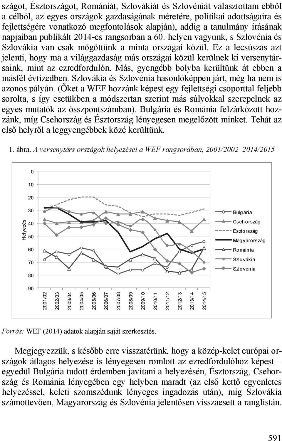 Ez a lecsúszás azt jelenti, hogy ma a világgazdaság más országai közül kerülnek ki versenytársaink, mint az ezredfordulón. Más, gyengébb bolyba kerültünk át ebben a másfél évtizedben.