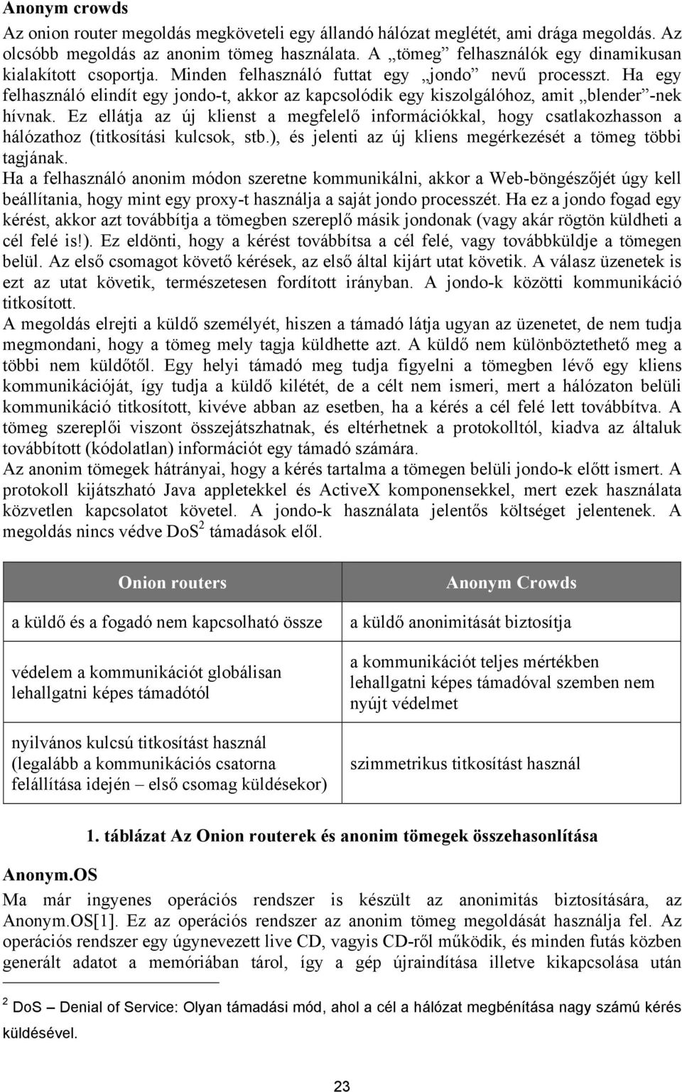 Ha egy felhasználó elindít egy jondo-t, akkor az kapcsolódik egy kiszolgálóhoz, amit blender -nek hívnak.