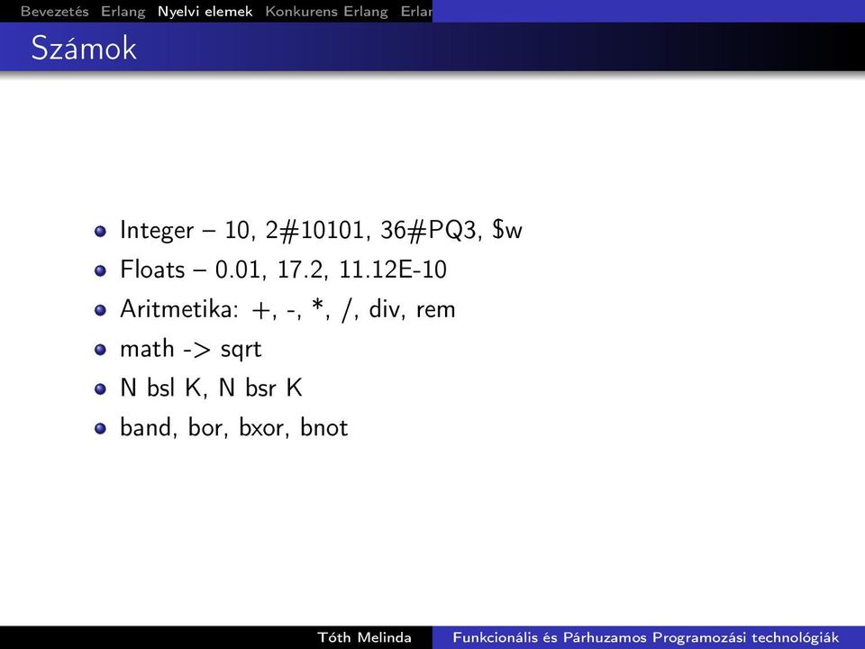 12E-10 Aritmetika: +, -, *, /, div,