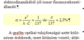 G. A képek középre igazítottak legyenek, os kék színű szegélyezéssel! H. A cikkek végén a hivatkozások a mintának megfelelőek legyenek!