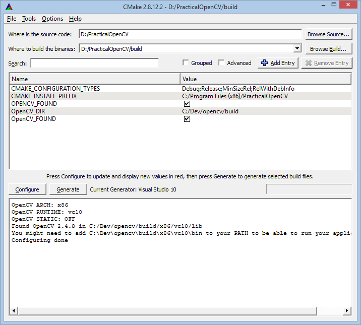 cmake-gui