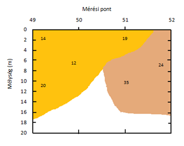 RMT-mérések: Külső-tó 3. szelvény 4.