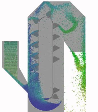 A szállítópályák jellemzői Ömlesztett anyagok és darabáruk szállítására egyaránt alkalmas Modulos rendszer felépítés Magas fokú automatizáció Rugalmatlan, sok helyet