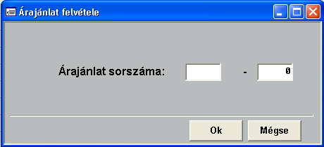 bővítéshez. A partnertörzsből az adatok csak akkor kerülnek át, ha a kód rögzítése után Enter billentyűt nyom. Más esetben a program feltételezi, hogy Ön tölti ki a többi adatot.