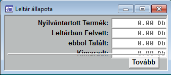 azonos a megszokottal, ezért a kezelés leírását lásd ott. 3.32.5.