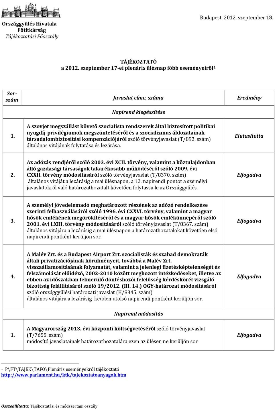 biztosított politikai nyugdíj privilégiumok megszüntetéséről és a szocializmus áldozatainak társadalombiztosítási kompenzációjáról szóló törvényjavaslat (T/89 szám) általános vitájának folytatása és