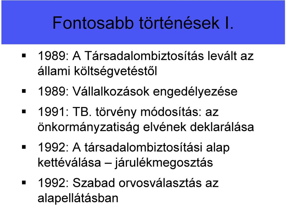 Vállalkozások engedélyezése 1991: TB.