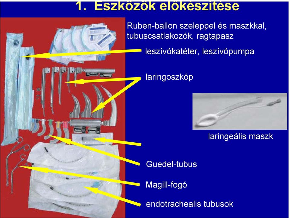 leszívókatéter, leszívópumpa laringoszkóp fecskendő