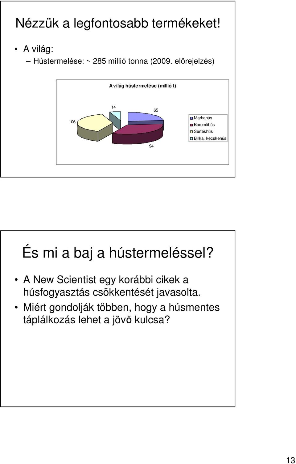 Birka, kecskehús És mi a baj a hústermeléssel?