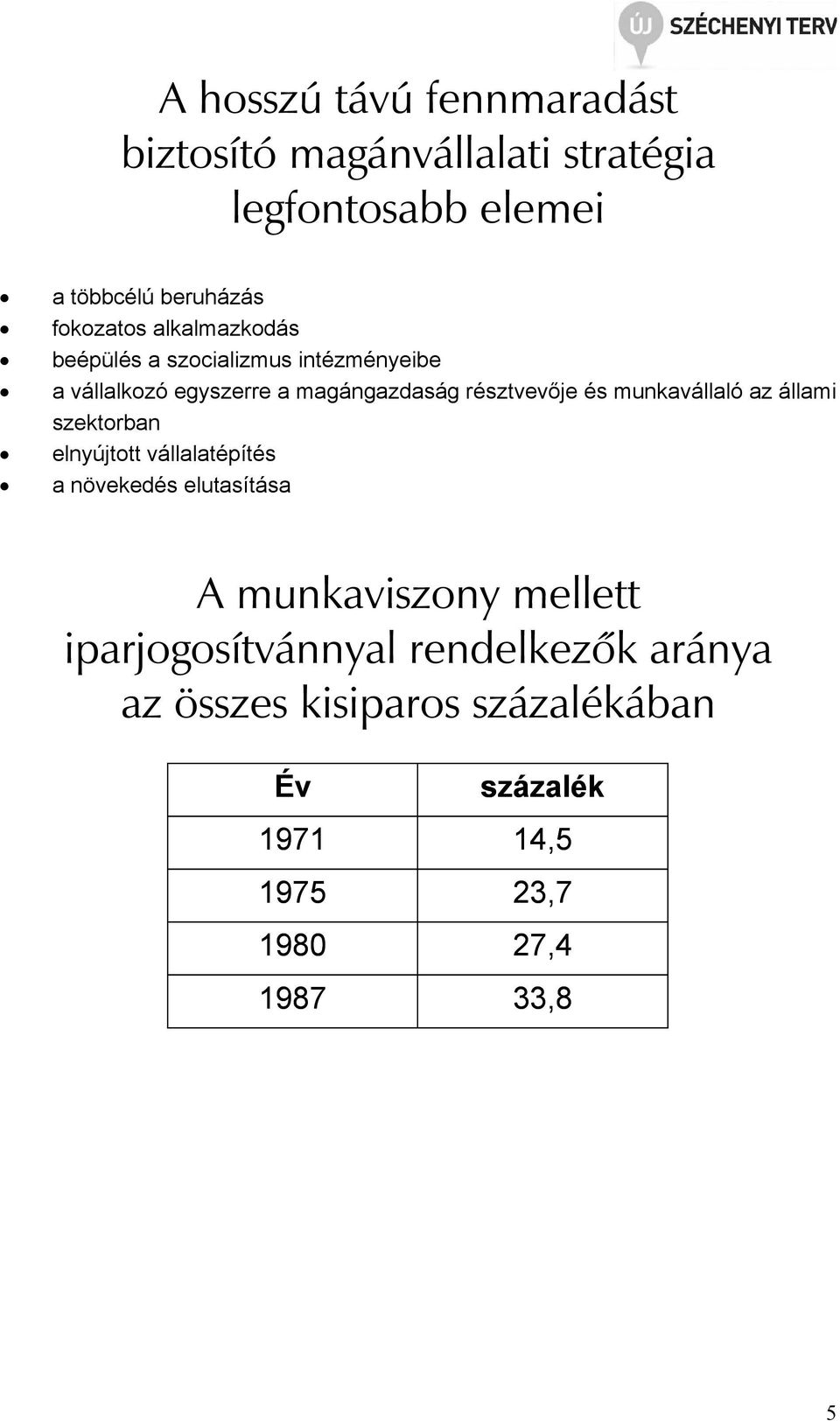 munkavállaló az állami szektorban elnyújtott vállalatépítés a növekedés elutasítása A munkaviszony mellett