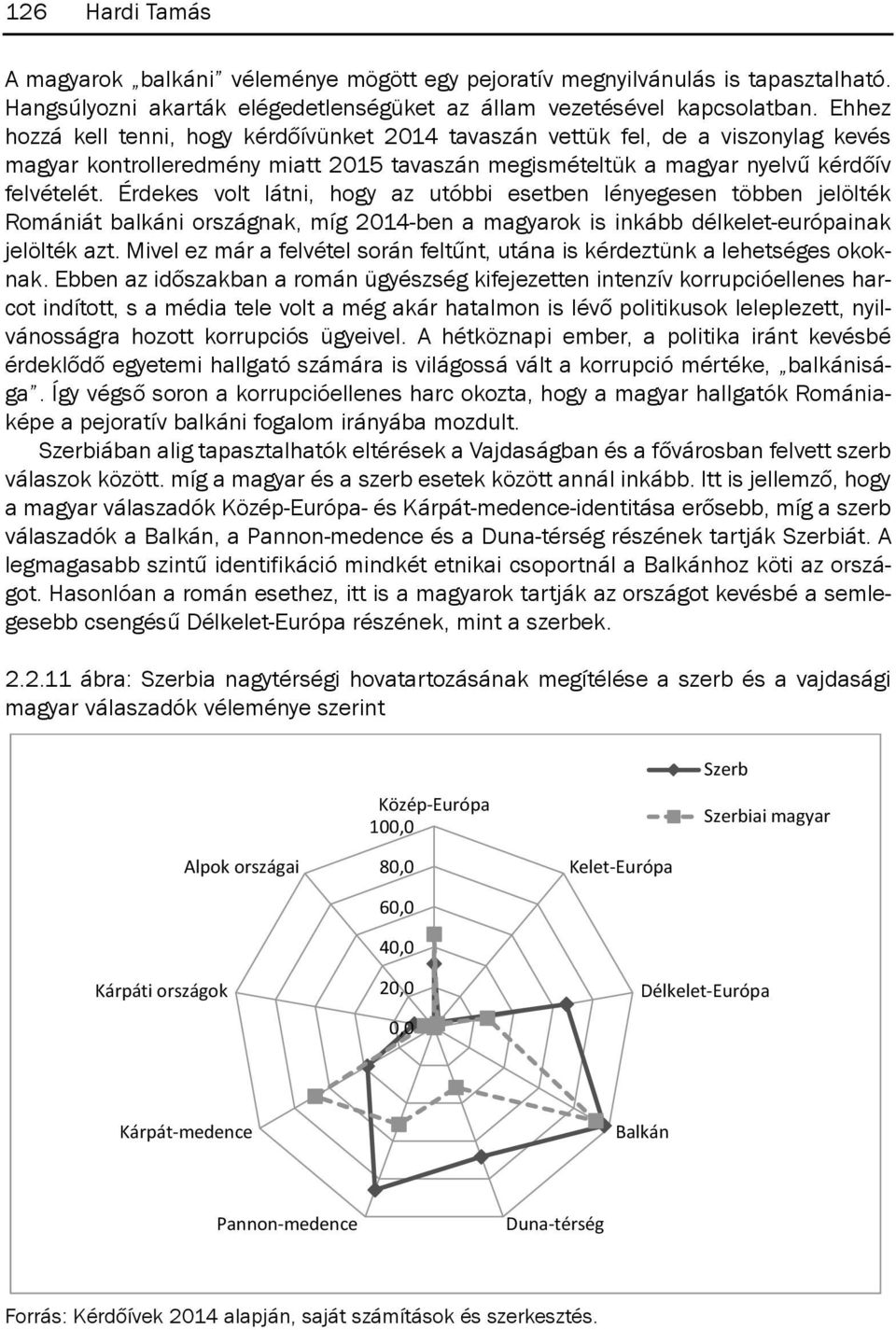 érdekes volt látni, hogy az utóbbi esetben lényegesen többen jelölték Romániát balkáni országnak, míg 2014-ben a magyarok is inkább délkelet-európainak jelölték azt.