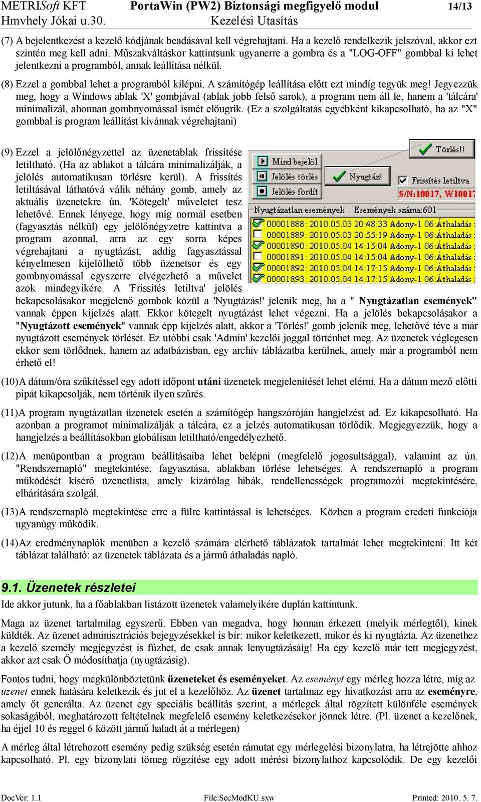 A számítógép leállítása előtt ezt mindíg tegyük meg!