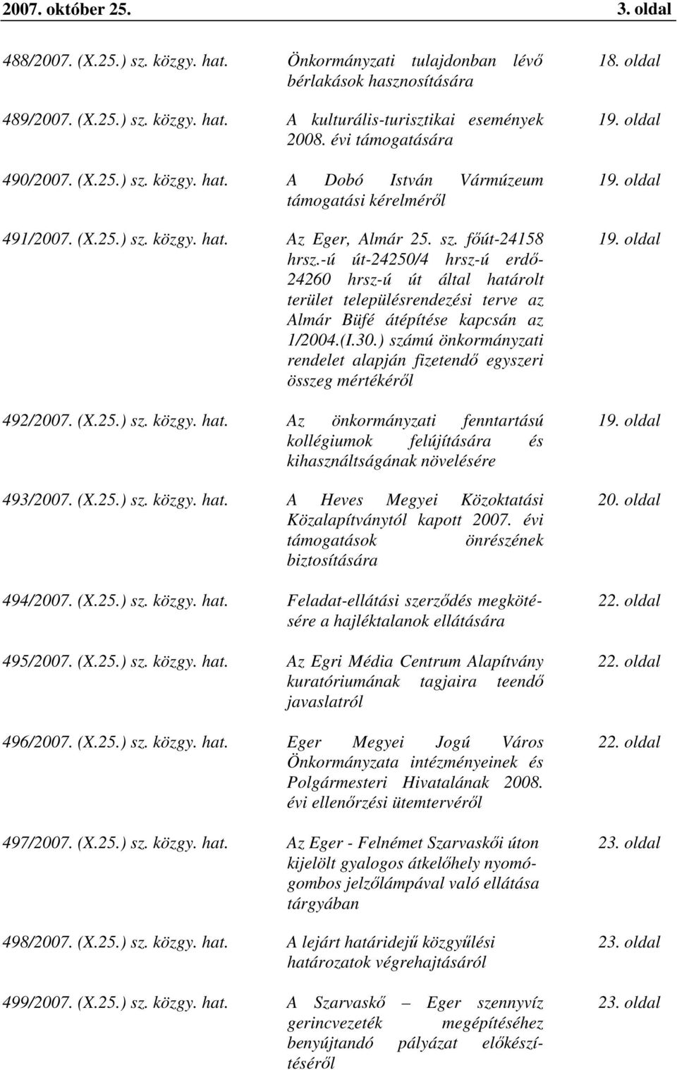 -ú út-24250/4 hrsz-ú erdő- 24260 hrsz-ú út által határolt terület településrendezési terve az Almár Büfé átépítése kapcsán az 1/2004.(I.30.