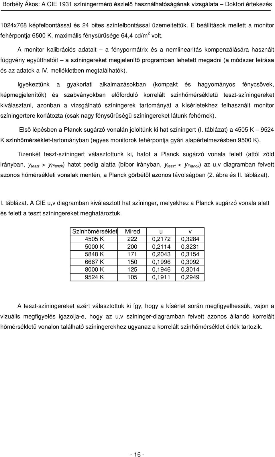 SURJUDPEDQ OHKHWHWWPHJDGQLDPyGV]HUOHtUiVD Igyekeztünk a gyakorlati alkalmazásokban (kompakt és hagyományos fénycsövek, NpSPHJMHOHQtW N pv V]DEYiQ\RNEDQ HO IRUGXOy NRUUHOiOW V]tQK PpUVpNOHW