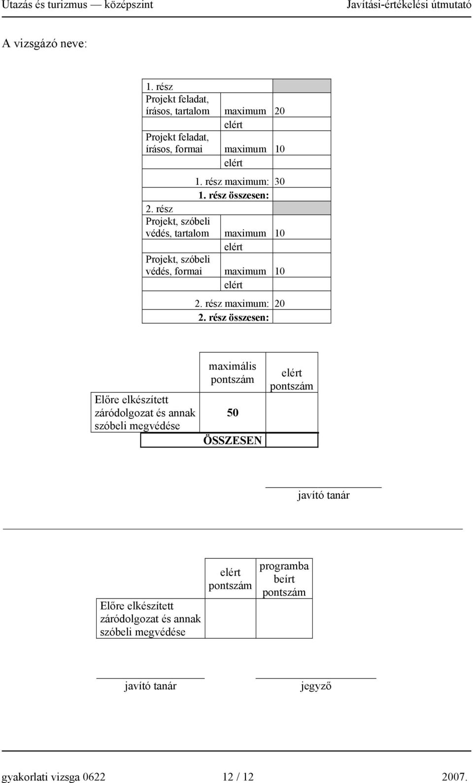 rész maximum: 20 2.
