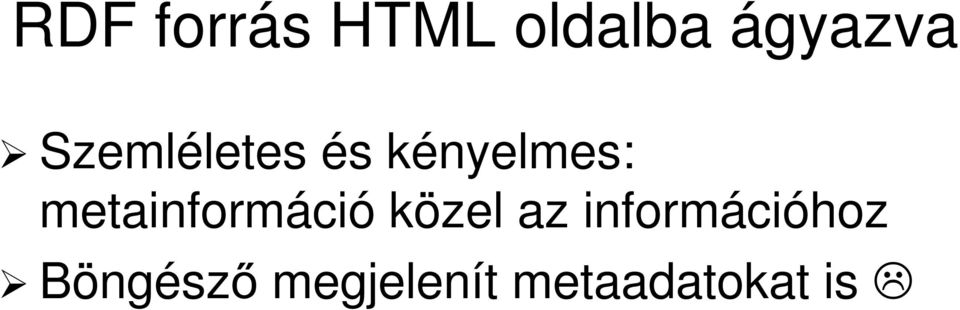 metainformá ó közel az informá óhoz