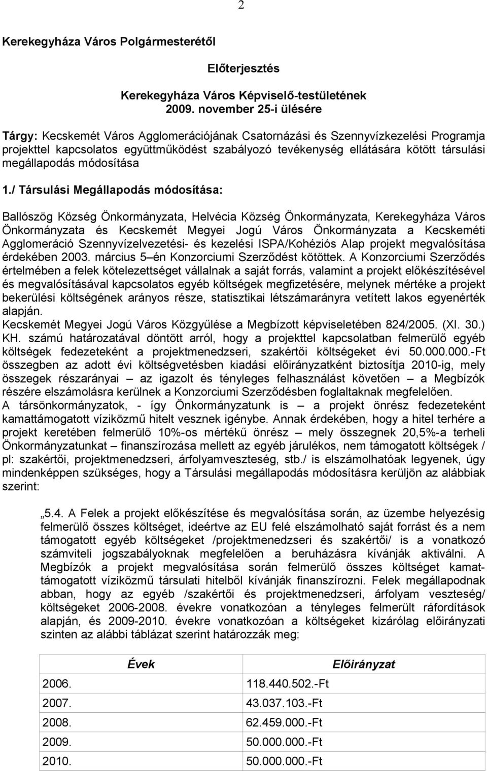 megállapodás módosítása 1.