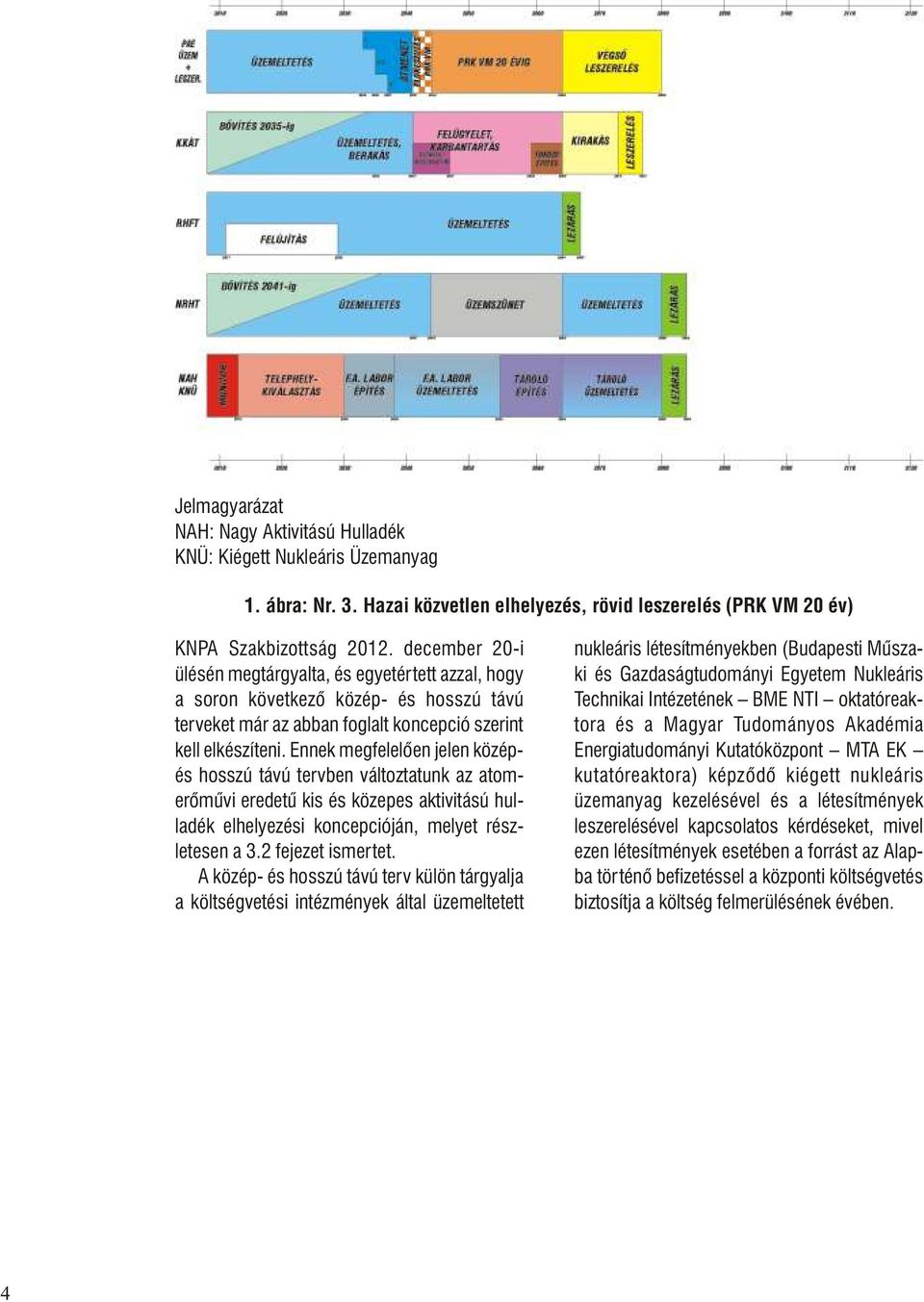 Ennek megfelelõen jelen középés hosszú távú tervben változtatunk az atom - erõ mûvi eredetû kis és közepes aktivitású hul - la dék elhelyezési koncepcióján, melyet rész - letesen a 3.