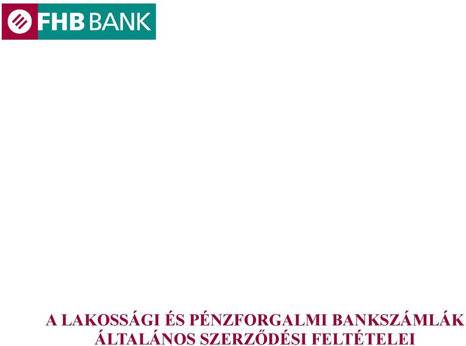 BANKSZÁMLÁK