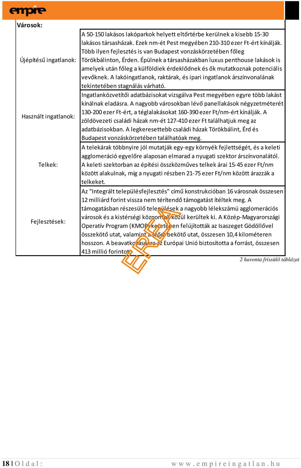 Épülnek a társasházakban luxus penthouse lakások is amelyek után főleg a külföldiek érdeklődnek és ők mutatkoznak potenciális vevőknek.