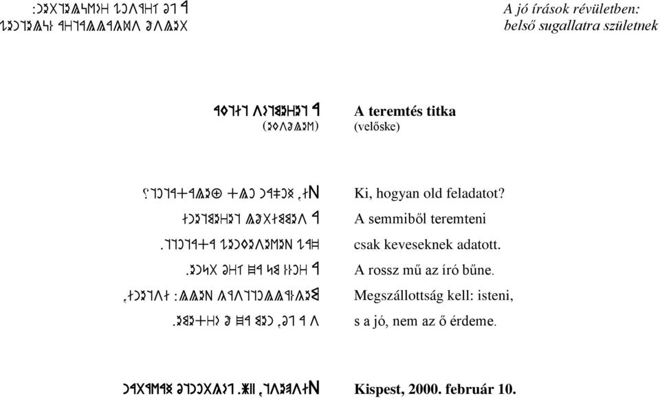 enűb órí za űm %%or A,inetsi :lleq gásttollá%gem.emedré ő za men,ój a s Ki, hogyan old feladatot?