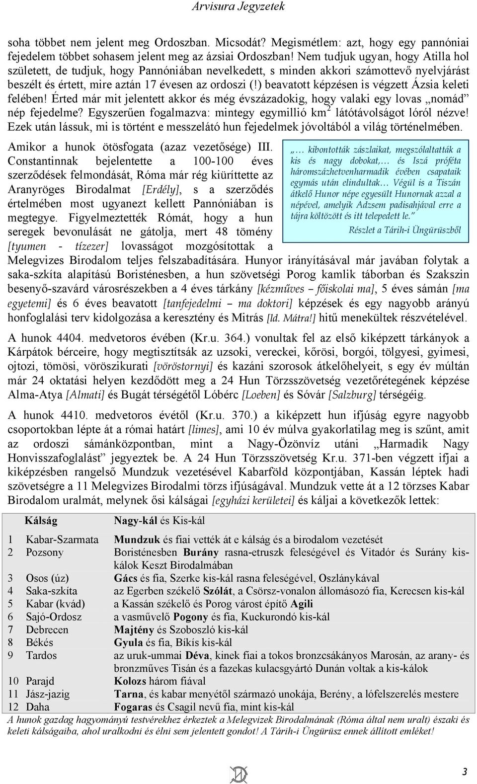 ) beavatott képzésen is végzett Ázsia keleti felében! Érted már mit jelentett akkor és még évszázadokig, hogy valaki egy lovas nomád nép fejedelme?