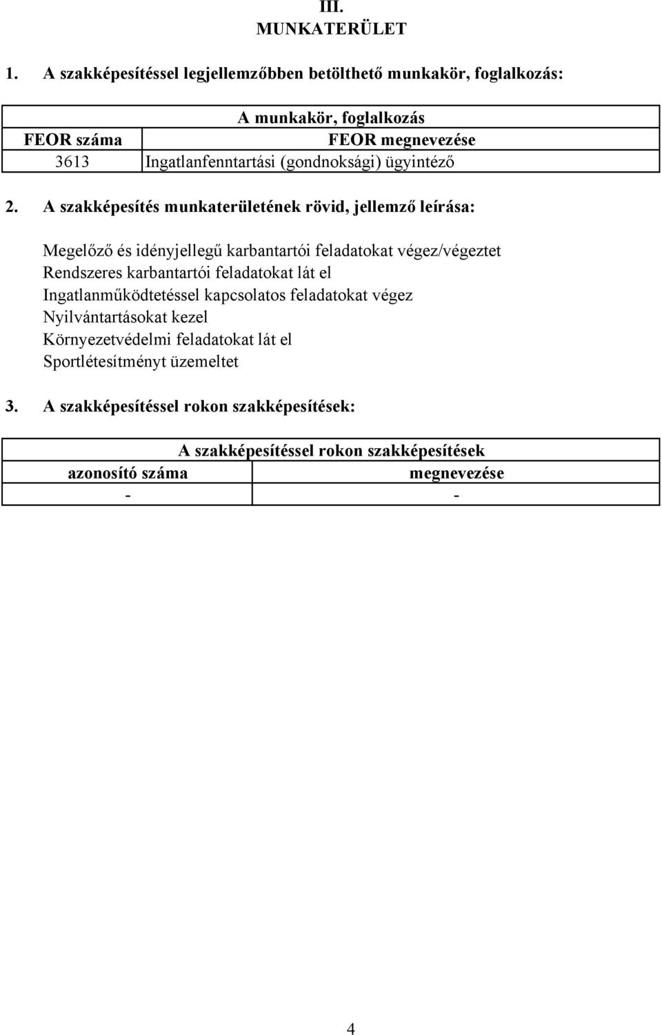 (gondnoksági) ügyintéző 2.