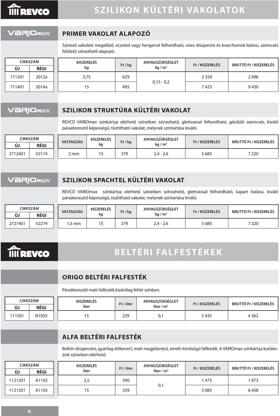 glettvassal felhordható, gördülő szemcsés, kiváló páraáteresztő képességű, tisztítható vakolat, melynek színtartása kiváló.