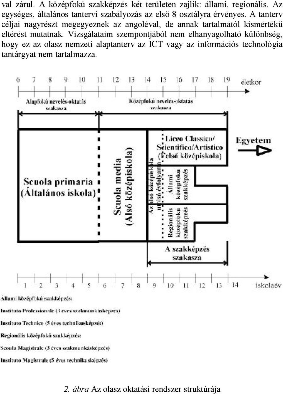 A tanterv céljai nagyrészt megegyeznek az angoléval, de annak tartalmától kismértékű eltérést mutatnak.