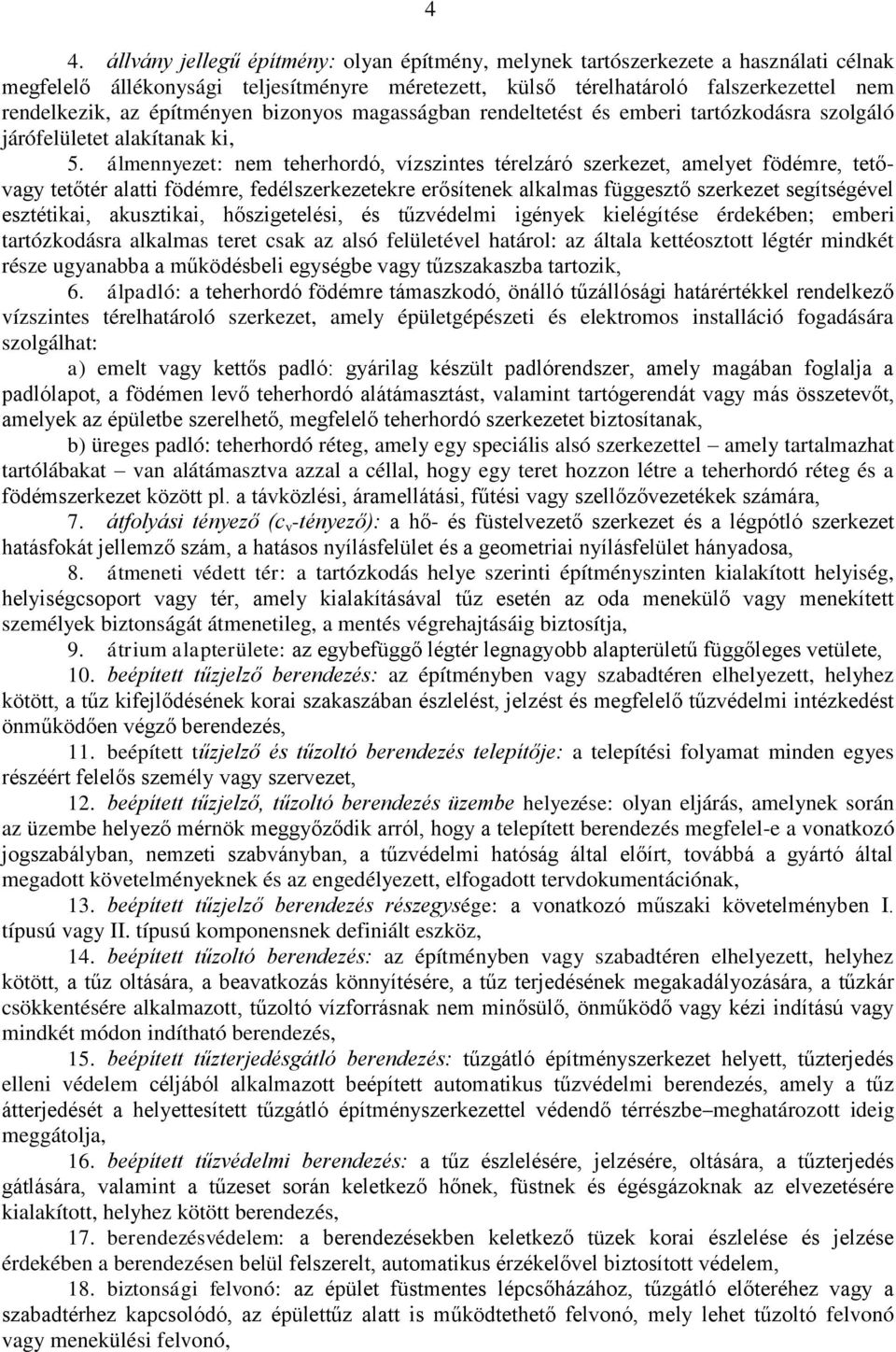 álmennyezet: nem teherhordó, vízszintes térelzáró szerkezet, amelyet födémre, tetővagy tetőtér alatti födémre, fedélszerkezetekre erősítenek alkalmas függesztő szerkezet segítségével esztétikai,