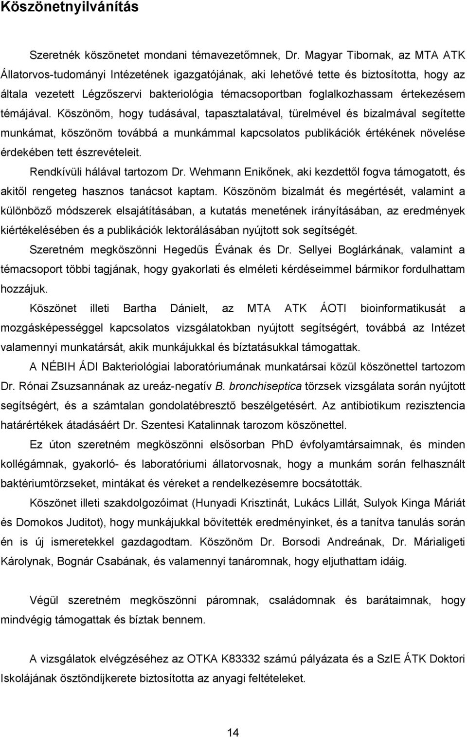 értekezésem témájával.
