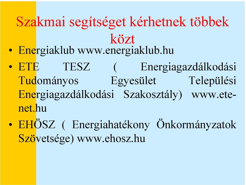 hu ETE TESZ ( Energiagazdálkodási Tudományos Egyesület Települési