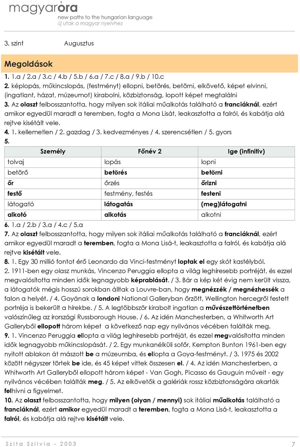 Az olaszt felbosszantotta, hogy milyen sok itáliai műalkotás található a franciáknál, ezért amikor egyedül maradt a teremben, fogta a Mona Lisát, leakasztotta a falról, és kabátja alá rejtve kisétált