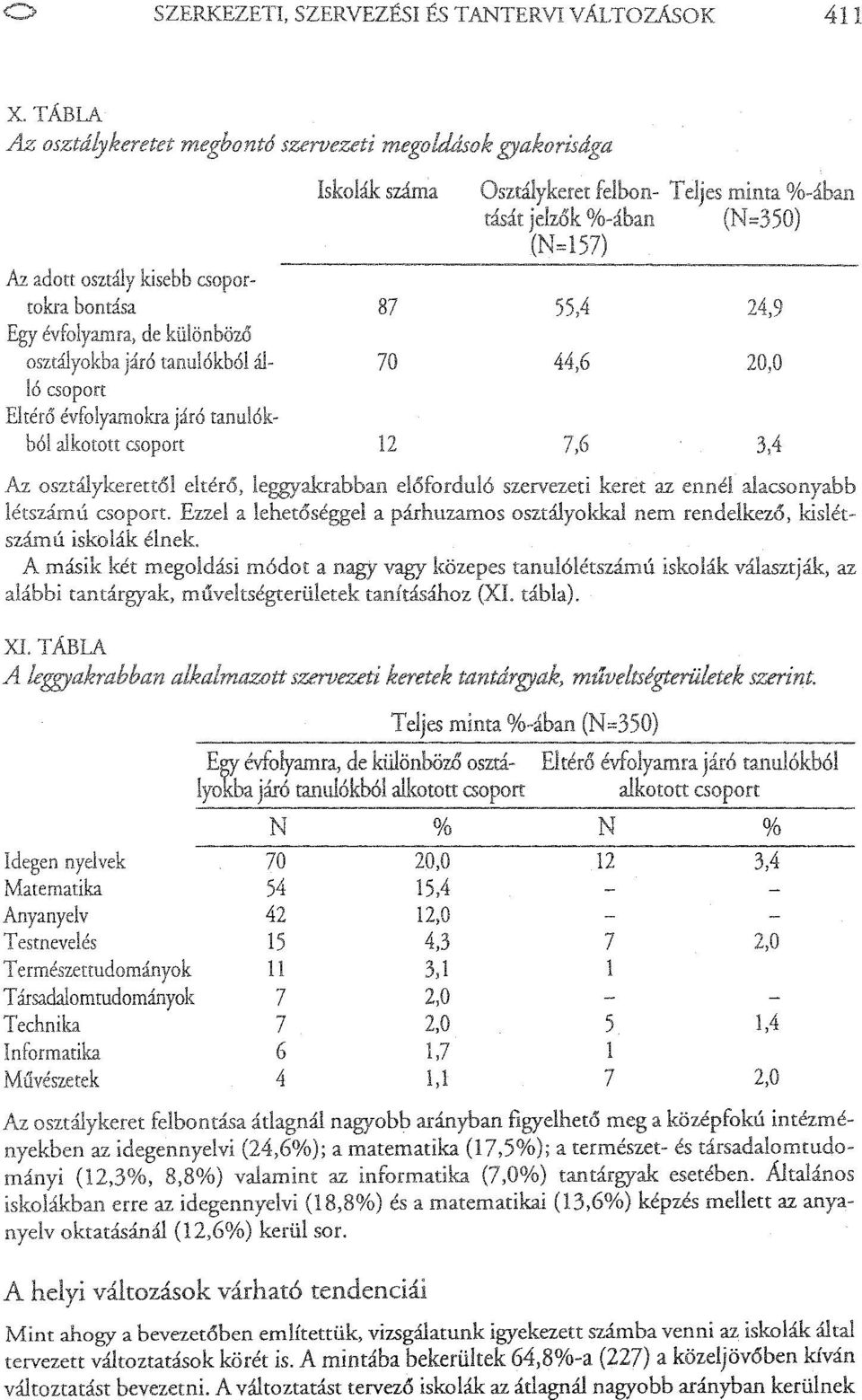 )1 etérő, eggy:.kradijan eőforduó szervezeti keret az enné aacsonyabb Ezze a,c;cvu~t:.:!!e a nem kisétszámú éinek. A másik két megodási módot a nagy vagy közepes tanuó!