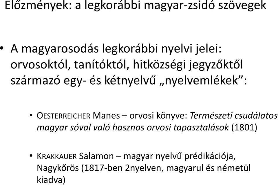 OESTERREICHER Manes orvosi könyve: Természeti csudálatos magyar sóval való hasznos orvosi