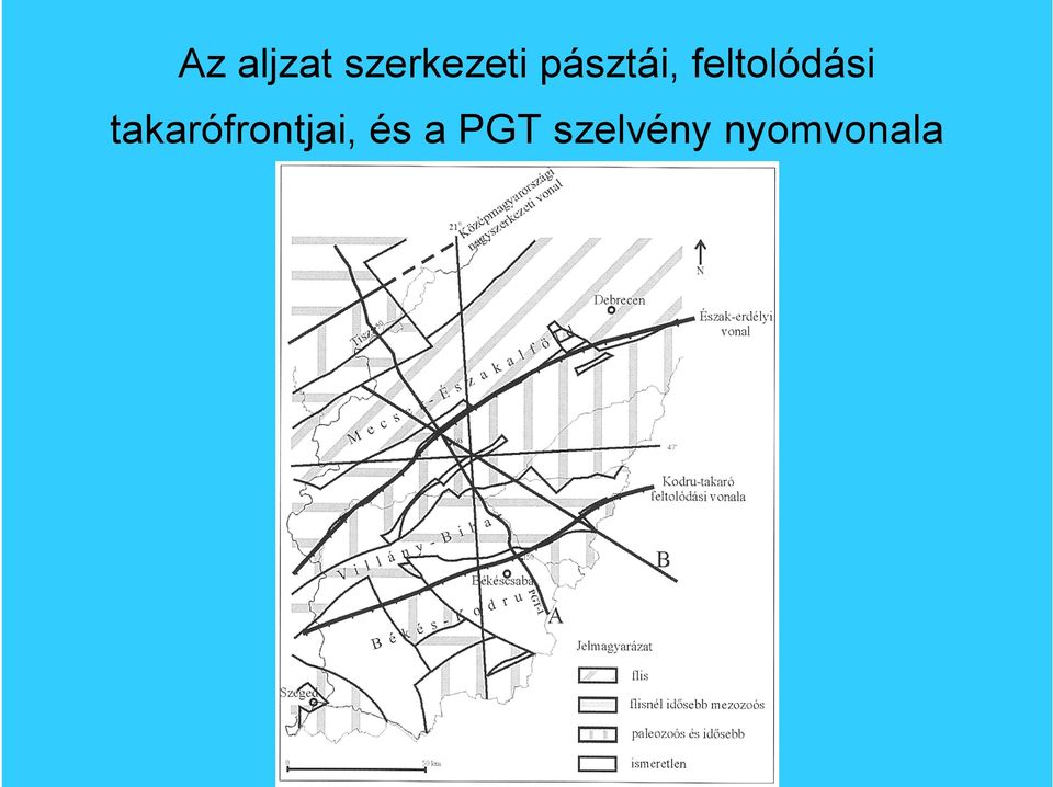 takarófrontjai, és a