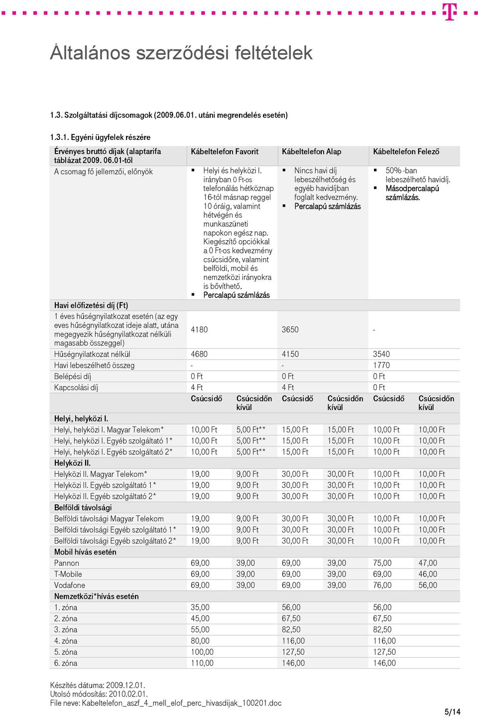 telefonálás hétköznap egyéb havidíjban Másodpercalapú 16-tól másnap reggel foglalt kedvezmény. számlázás. 10 óráig, valamint Percalapú számlázás hétvégén és munkaszüneti napokon egész nap.