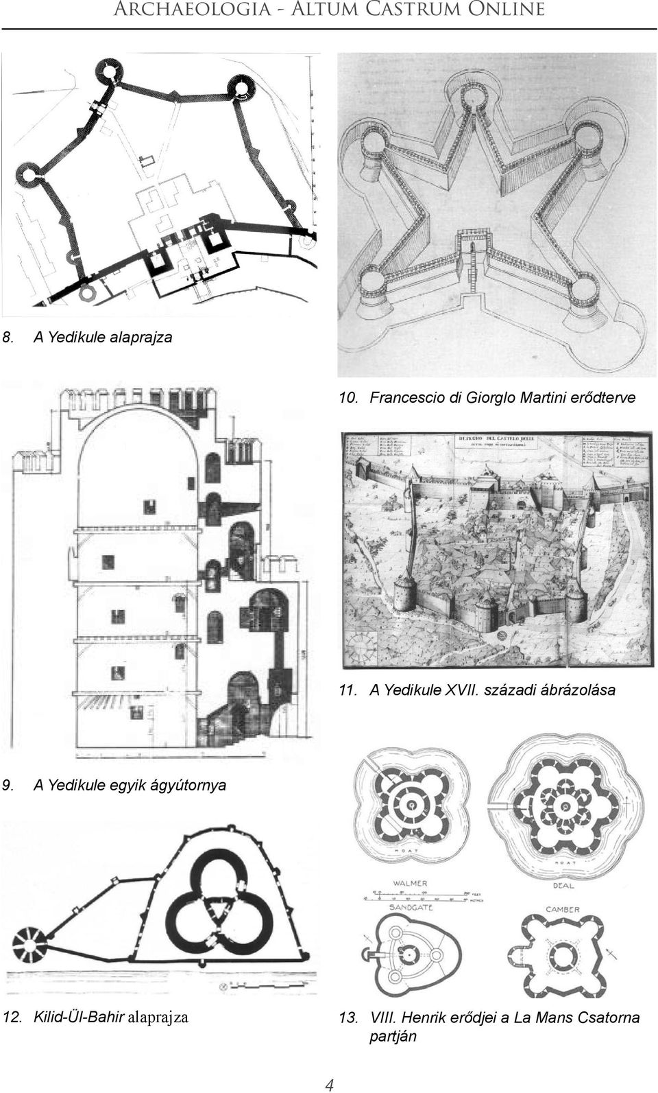 A Yedikule XVII. századi ábrázolása 9.