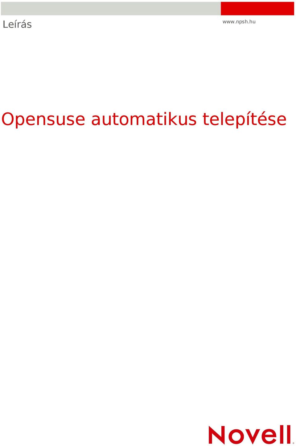 Opensuse