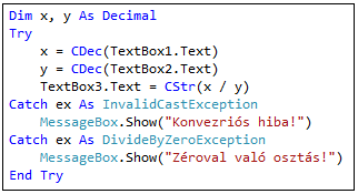 Védelem a futás-idejő hibák