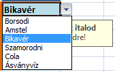 Alkalmazott Informatikai Intézeti Tanszék MŰSZAKI INFORMATIKA Dr.Dudás László 18. Legördülő lista.. 9. A választást ebben az esetben a legördülő listáról kell megtenni: 10.