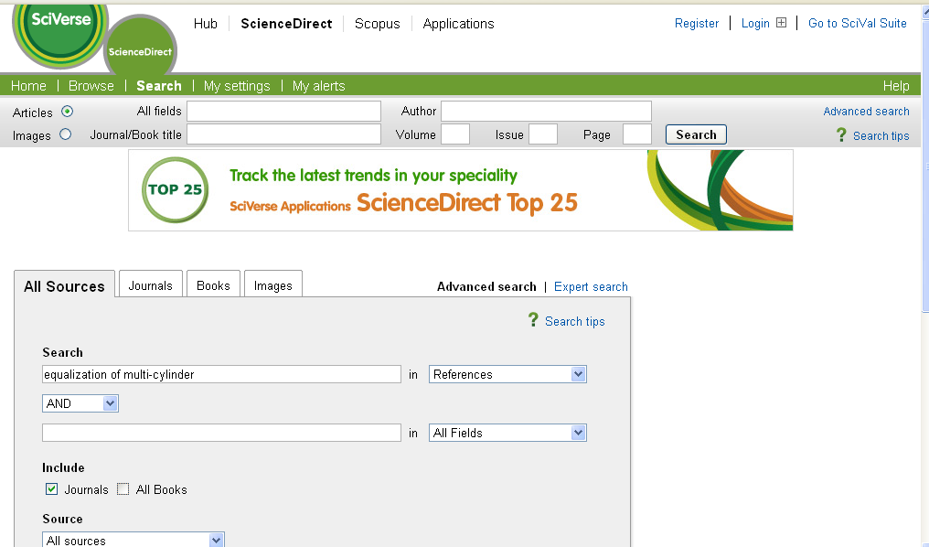 SCIENCE DIRECT Az Elsevier tudományos kiadó teljes szöveges (full text) adatbázis-szolgáltatása.