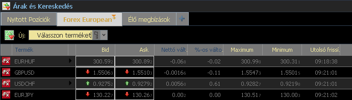 3.5 Kereskedés tiltása/engedélyezése ezzel a biztonsági kapcsolóval bármikor letilthatja a kereskedést. Amennyiben ezt látja: Nem tud kereskedni a platformmal. 3.