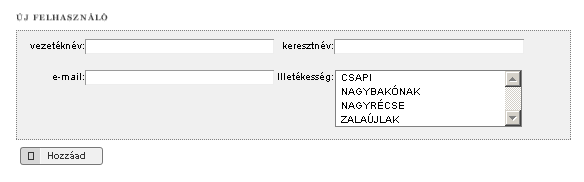 Az első jelszót a regisztráció során a Közlönykiadó adja, melyet javasolt az első belépést követően megváltoztatni.