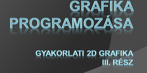 Dr. Mileff Péter 2 Általános áttekintés A módszer lényege A Tile-Map alapú megjelenítési technika: széles körben elterjedt a két dimenziós számítógépes játékok világában.