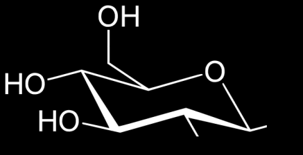 Természetes polimerek Poliszacharidok Glükóz molekulákból Keményítő Cellulóz