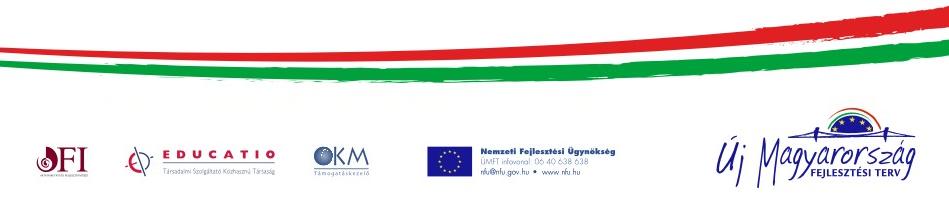 Hunya Márta Kőrösné Mikis Márta Tartsayné Németh Nóra: Milyennek látja elemér a XIII. kerületet? Vezetői összefoglaló Az Oktatáskutató és Fejlesztő Intézet (OFI) a TÁMOP 3.1.