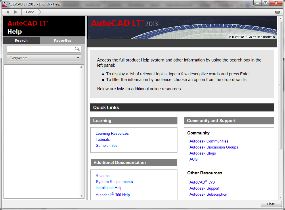 AZ AUTOCAD LT 2013 ALAPJAI 57 Az üdvözlőképernyő elrejthető a legközelebbi indításkor az ablak alján látható jelölőnégyzet bejelölésével.