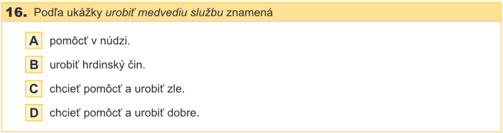 Ukážky úloh a textov z vyučovacích jazykov na čítanie s porozumením Slovenský jazyk a